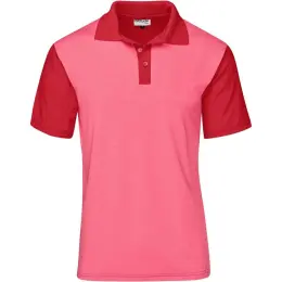 Mens Crossfire Golf Shirt Red